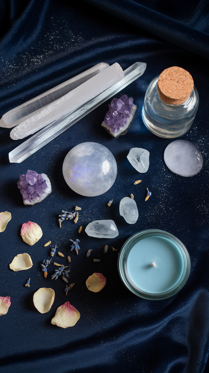Crystals of a Lunar Witch: Harnessing the Moon’s Magic