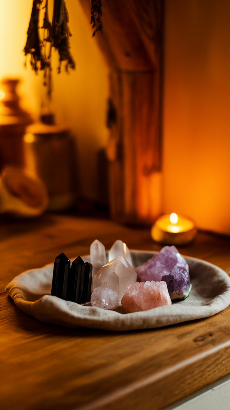 13 Crystals Every Hearth Witch Needs in Their Home